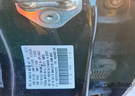 2013 Honda Accord Exl из США, поврежденный, VIN 1HGCR2F82DA029397